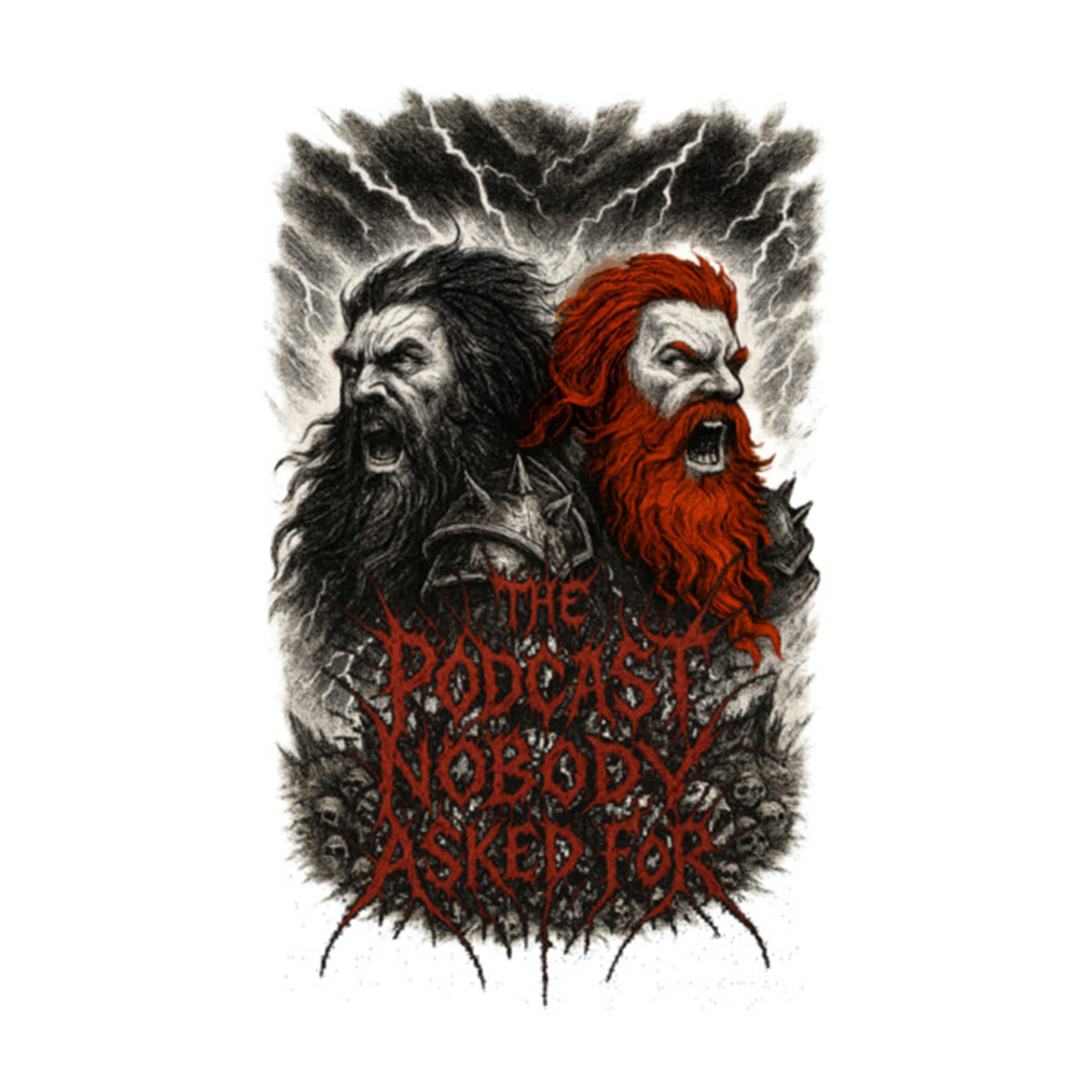 The Nobody Asked Tour T-Shirt design